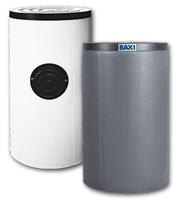 Водонагреватель косвенного нагрева Baxi, напольный 15,8 кВт, UBT 80 л. (с белым кожухом)