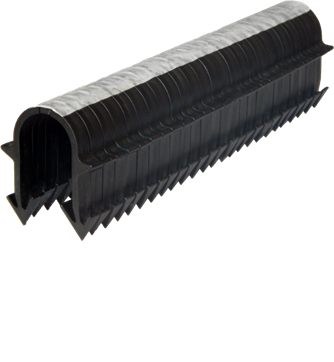 Скоба-фиксатор 16-20мм черная в обоймах Spektr длина скобы 42мм( выписывать кратно упаковке-300 шт )