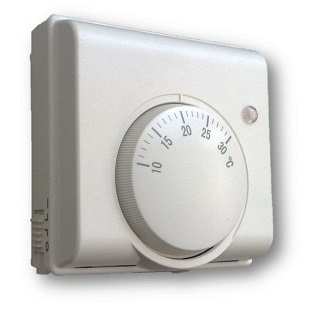 Термостат комнатный APRIL 230В 57643  механический  10?30°С.